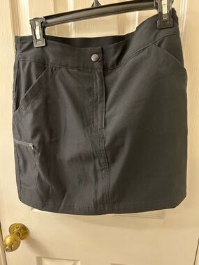 32 Degrees Black A-Line Skort with Side Pocket